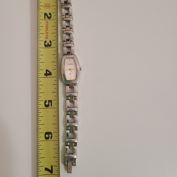 FOSSIL Wristwatch, Two-toned Vintage,Elegant, Simple Chic, Classic time piece - Picture 6 of 10